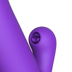 FANTASY FOR HER - SUPER SONIX THRUSTER RABBIT VIBRATOR LILA – Produktansicht 5