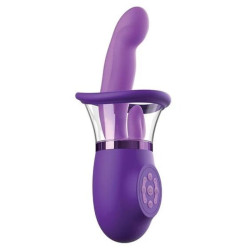 FANTASY FOR HER - ULTIMATE PLEASURE PRO PLUS HASE-VIBRATOR LILA 20,3 CM – Produktansicht 2