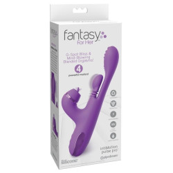 FANTASY FOR HER - INTIMOTION PULSE PRO VIBE RABBIT VIBRATOR LILA – Produktansicht 8