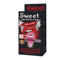BAILE - SWEET ABS 10 RHYTHMS RING ROSA VIBRATOR PENISRING – Produktansicht 7