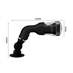 BAILE - ROTATION LOVER AUTOMATISCHER MASTURBATOR MIT UNTERSTÜTZUNG – Produktansicht 9