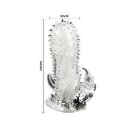 BAILE - BRAVE MAN RABBIT VIBRATOR PENISVERLNGERUNG – Produktansicht 9