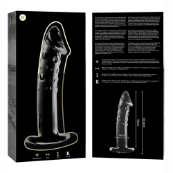 NEBULA SERIES BY IBIZA - MODELL 19 DILDO BOROSILIKATGLAS – Produktansicht 6