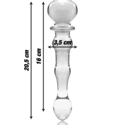 NEBULA SERIES BY IBIZA - MODELL 21 DILDO BOROSILIKATGLAS – Produktansicht 3