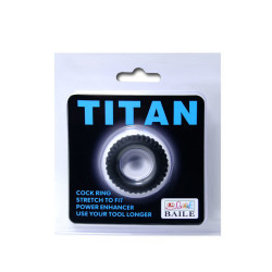 BAILE - TITAN COCKRING SCHWARZ 1.9 CM – Produktansicht 5