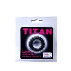 BAILE - TITAN COCKRING SCHWARZ 2 CM – Produktansicht 5