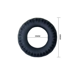 BAILE - TITAN COCKRING SCHWARZ GRÜN 2 CM – Produktansicht 4