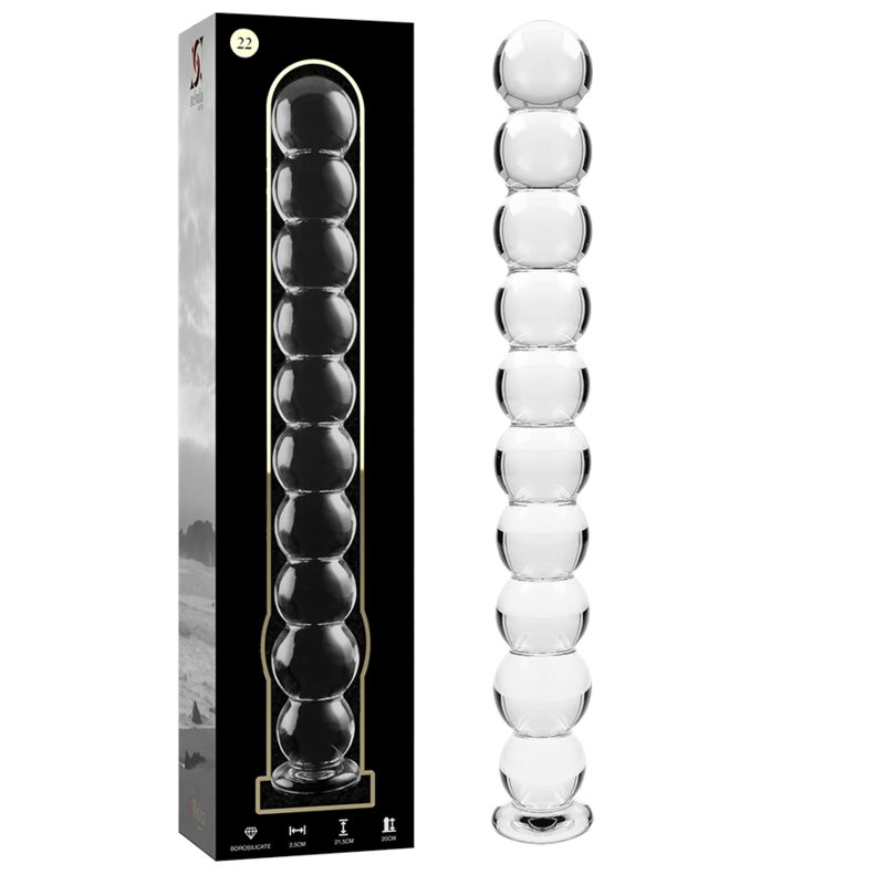 NEBULA SERIES BY IBIZA - MODELL 22 DILDO BOROSILIKATGLAS