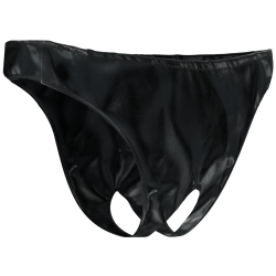 DARKNESS - UNISEX-HÖSCHEN MIT ÖFFNUNG, EINHEITSGRÖSSE – Produktansicht 2