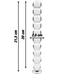 NEBULA SERIES BY IBIZA - MODELL 22 DILDO BOROSILIKATGLAS – Produktansicht 3