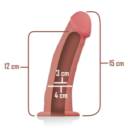 INTENSE - HOHLGESCHIRR MIT DILDO 16 X 3 CM – Produktansicht 5