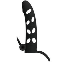 PRETTY LOVE - SILIKONHÜLLE MIT VIBRATION 15.2 CM – Produktansicht 2