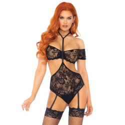 LEG AVENUE - SET ZWEITEILIG TOP & TEDDY S/M – Produktansicht 3