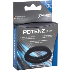 JOYDIVISION POTENZDUO - RINGE SCHWARZ - M – Produktansicht 2