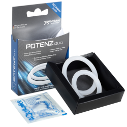 JOYDIVISION POTENZDUO - RINGE WEISS - M – Produktansicht 2