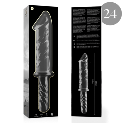 NEBULA SERIES BY IBIZA - MODELL 24 DILDO BOROSILIKATGLAS – Produktansicht 4