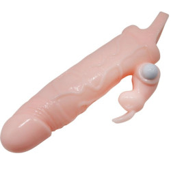 BAILE - BRAVE MAN PENISABDECKUNG MIT KANINCHEN UND DOPPELMOTOR FLEISCH 16.5 CM – Produktansicht 2
