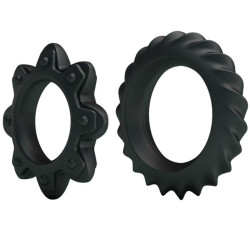 BAILE - KIT 2 RING BLÜHENDE SILIKONRINGE – Produktansicht 2