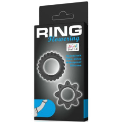 BAILE - KIT 2 RING BLÜHENDE SILIKONRINGE – Produktansicht 6
