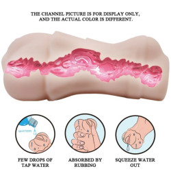 CRAZY BULL - WATER SKIN VAGINA MASTURBADOR MIT VIBRIERENDER BULLET 2 – Produktansicht 7
