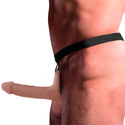 INTENSE - HOHLGESCHIRR MIT SILIKON-DILDO 16 X 3,5 CM – Produktansicht 3