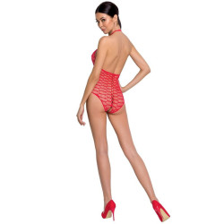 PASSION - WOMAN BS087 ROTER BODYSTOCKING, EINE GRÖSSE – Produktansicht 2