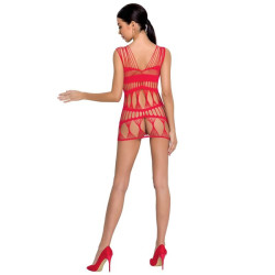 PASSION - WOMAN BS089 ROTER BODYSTOCKING, EINE GRÖSSE – Produktansicht 2