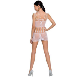 PASSION - WOMAN BS090 WEISSER BODYSTOCKING, EINE GRÖSSE – Produktansicht 2