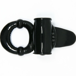 BAILE - SWEET RING VIBRIERRING MIT TEXTURIERTEM KANINCHEN – Produktansicht 3