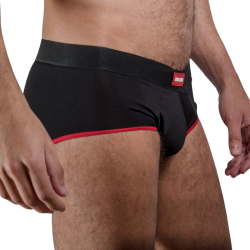 MACHO - MS24R KURZE UNTERHOSE DUNKELROT XL – Produktansicht 2