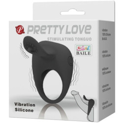 PRETTY LOVE - VIBRIERRING MIT ZUNGE – Produktansicht 7