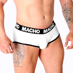 MACHO - MS30BL SLIP WEISS L – Produktansicht 2