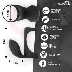 MORESSA - BRANDON VIBRATORRING MIT ABDECKUNG – Produktansicht 4