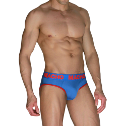 MACHO - MCH005 CLASSIC SLIP BLAU + ROT
