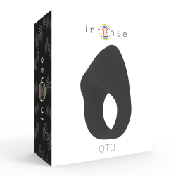 INTENSE - OTO SCHWARZER WIEDERAUFLADBARER VIBRATORRING – Produktansicht 5