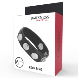 DARKNESS - LEDER-EREKTIONSRING – Produktansicht 4