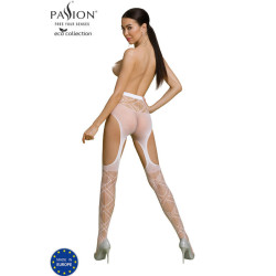 PASSION - ECO COLLECTION BODYSTOCKING ECO S005 WEISS – Produktansicht 2