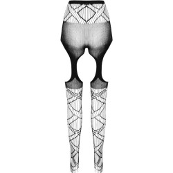 PASSION - ECO COLLECTION BODYSTOCKING ECO S005 WEISS – Produktansicht 4