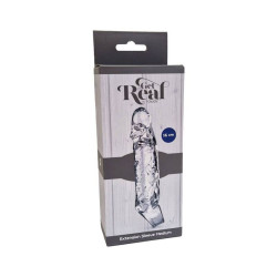 GET REAL - VERLNGERUNGSHÜLSE MEDIUM TRANSPARENT – Produktansicht 3