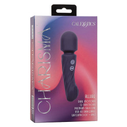 CALEXOTICS - CHARISMA ALLURE MASSAGER DOPPELMOTOR 12 FUNKTIONEN 17,25 CM X 4,5 CM LILA – Produktansicht 9