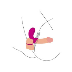 XOCOON - PAAR-STIMULATORRING FUCHSIA – Produktansicht 5