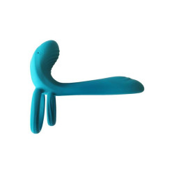 XOCOON - VIBRATORRING FÜR PAARE GRÜN – Produktansicht 3