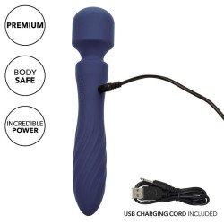 CALEXOTICS - CHARISMA MYSTIQUE MASSAGER DOPPELMOTOR 12 FUNKTIONEN 20,5 CM X 4,5 CM LILA – Produktansicht 7