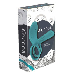 XOCOON - VIBRATORRING FÜR PAARE GRÜN – Produktansicht 8