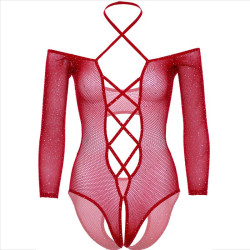 LEG AVENUE - OHRENKÖRPER MIT GLNZENDEM ROT – Produktansicht 9