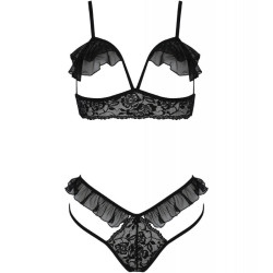 PASSION - DOLLY-SET ZWEITEILIG SCHWARZ L/XL – Produktansicht 3