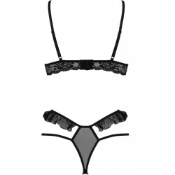 PASSION - DOLLY-SET ZWEITEILIG SCHWARZ L/XL – Produktansicht 4