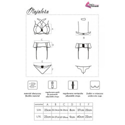 LIVCO CORSETTI FASHION - MAJALESA LC 90526 BH + STRUMPFGÜRTEL + – Produktansicht 5