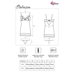 LIVCO CORSETTI FASHION - MAKREZIAN LC 90545 HEMD + HOSE SCHWARZ – Produktansicht 5