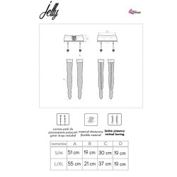LIVCO CORSETTI FASHION - STRUMPFGÜRTEL + STRÜMPFE SCHWARZ – Produktansicht 6